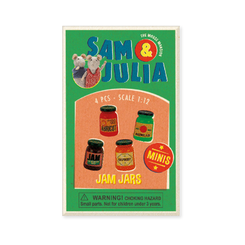 Minis - Jam Jars (4 pcs)