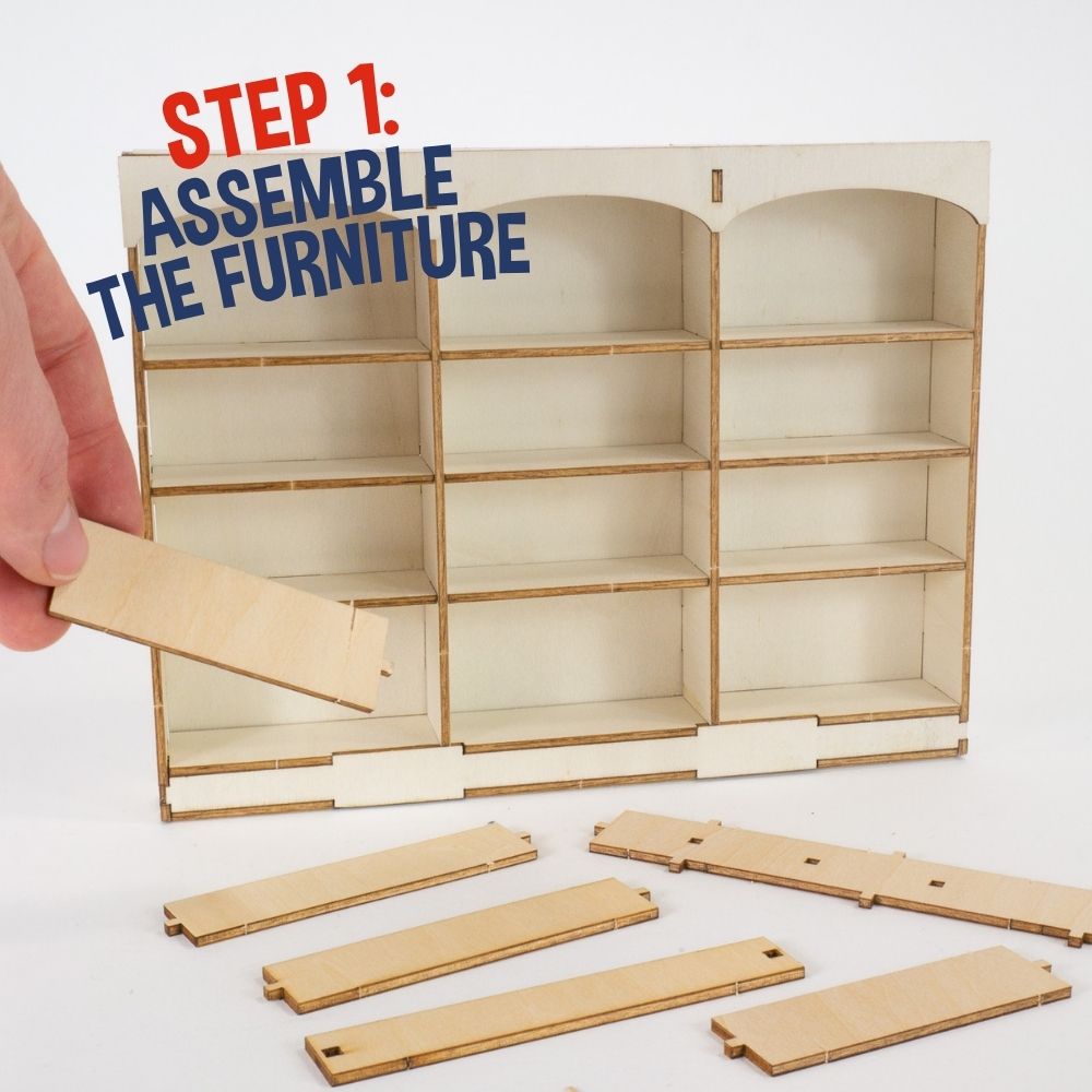 Mini Scene Kit - Little Library