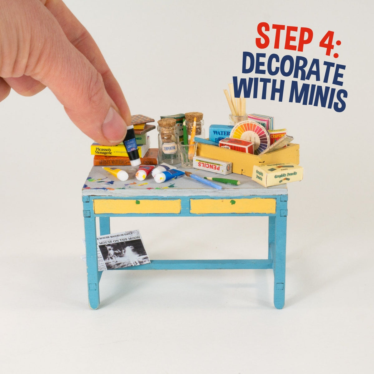 Mini Scene Kit – Artist at Work