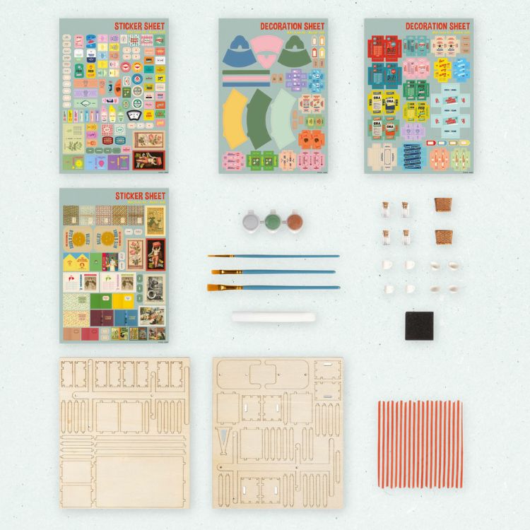 Mini Scene Kit - Market Stall