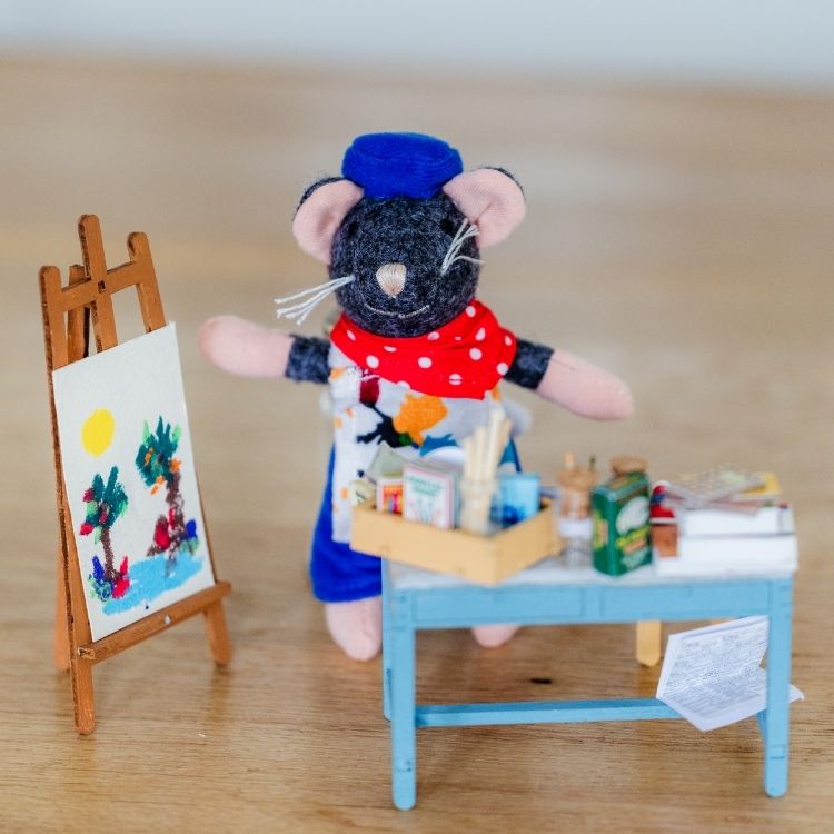 Mini Scene Kit – Artist at Work