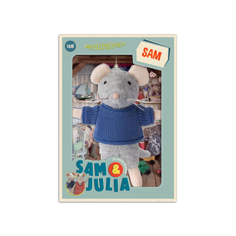 Sam, Mom & Dad Plush Bundle