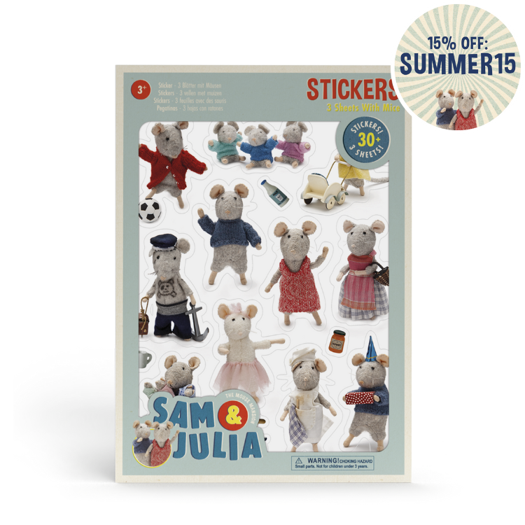 Stickers (set of 3 sheets)