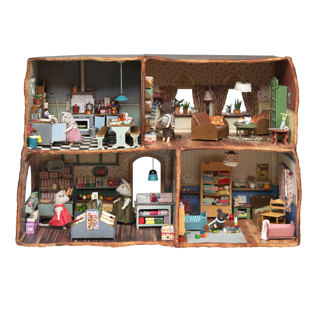 The Mouse Mansion Playhouse Deluxe Set