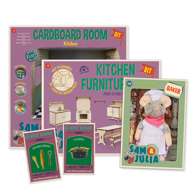 The Mouse Mansion Bakery Craft Set