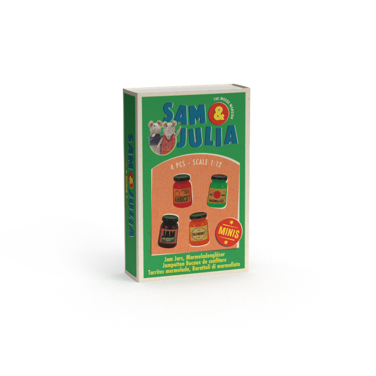 Minis - Jam Jars (4 pcs)