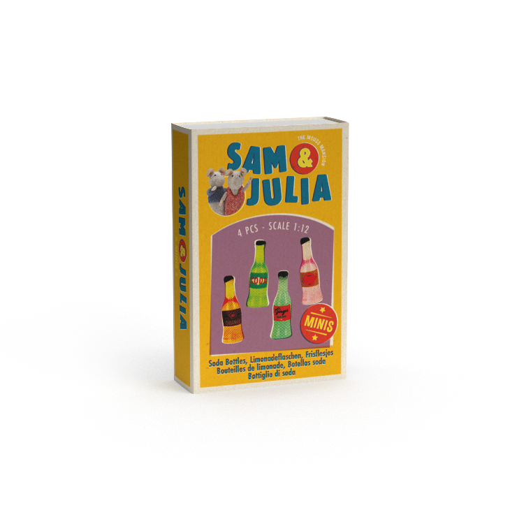 Minis - Soda Bottles (4 pcs)