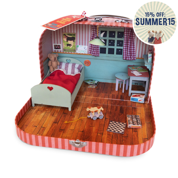 Mouse Mansion To Go - Bedroom