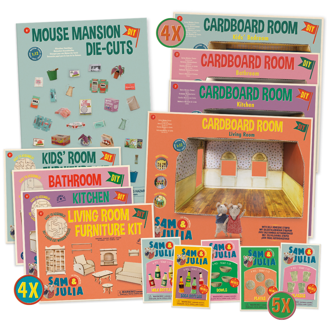 The Mouse Mansion Playhouse Set