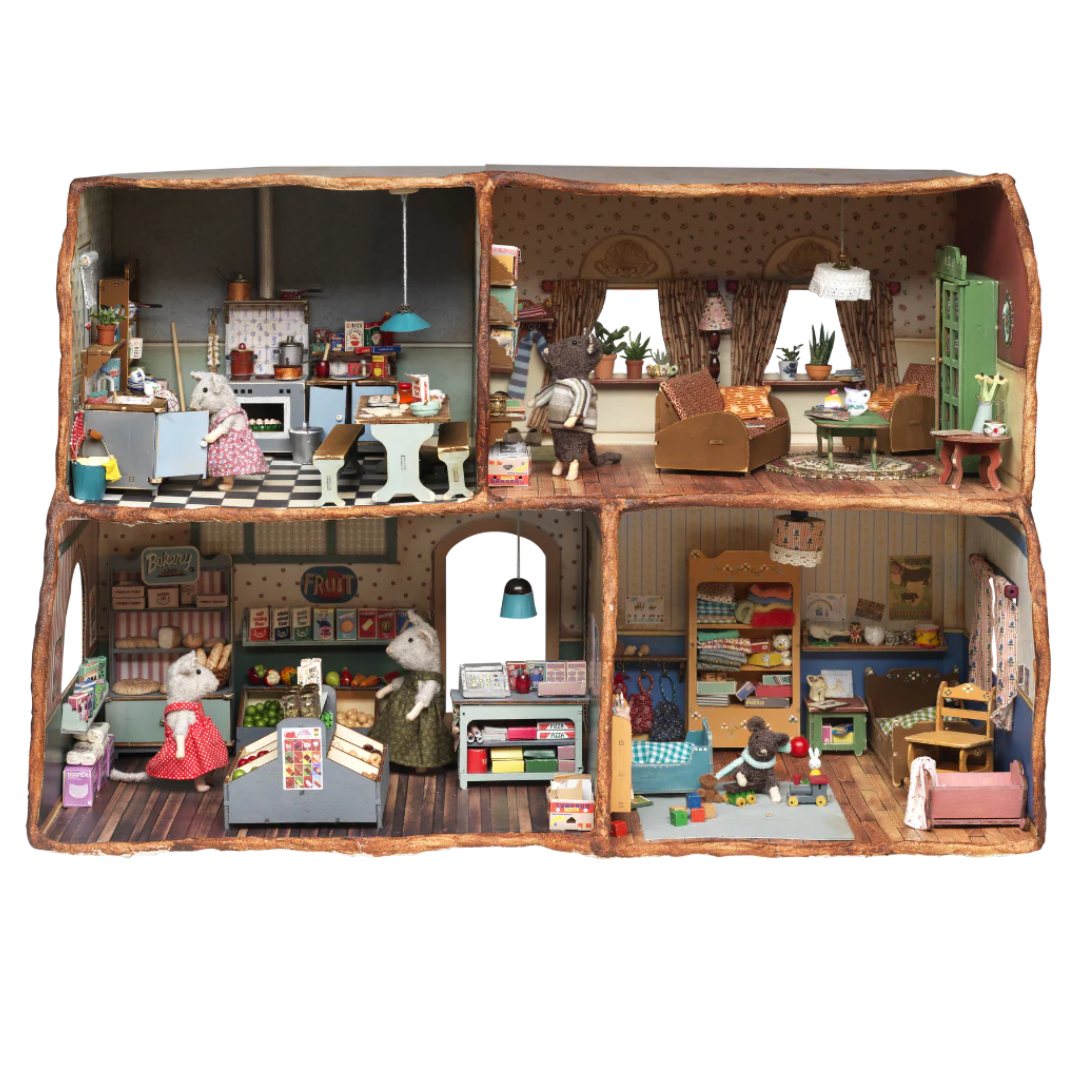 The Mouse Mansion Playhouse Set