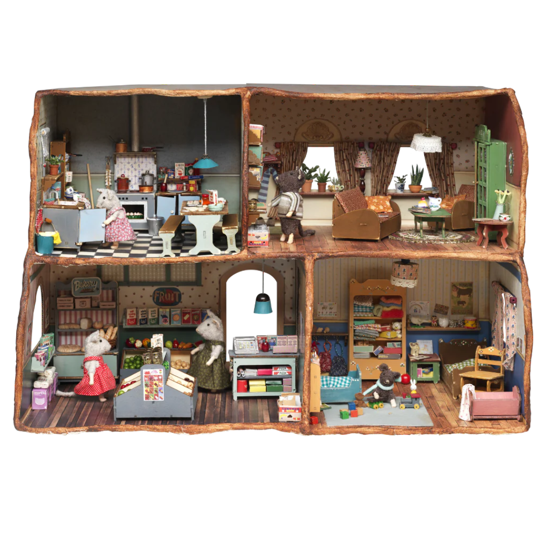 The Mouse Mansion Playhouse Deluxe Set