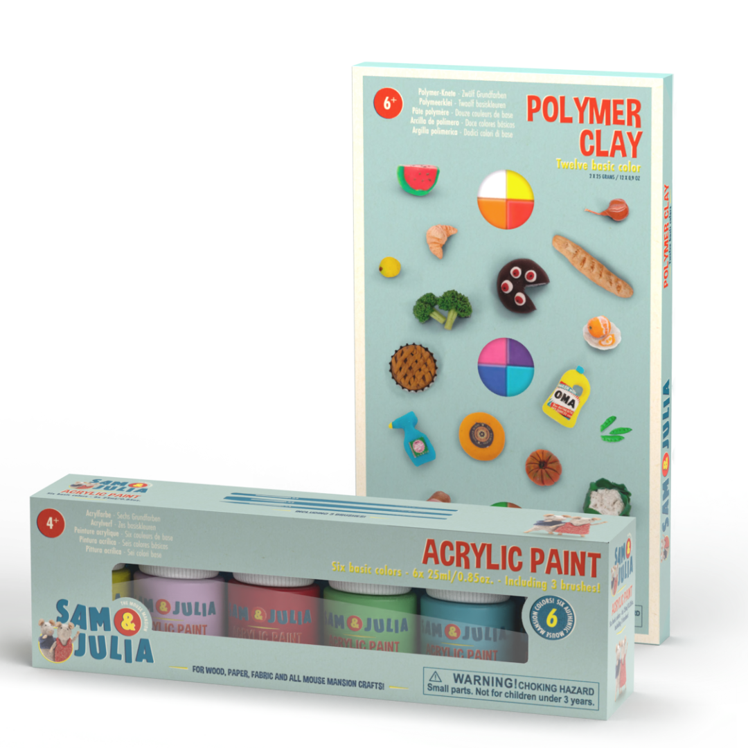 Clay and Paint Craft Set