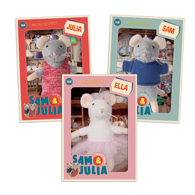 Sam, Julia & Ella Plush Bundle