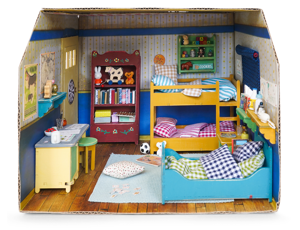 Toy Bed Room HUSET Doll Furniture, Bedroom IKEA