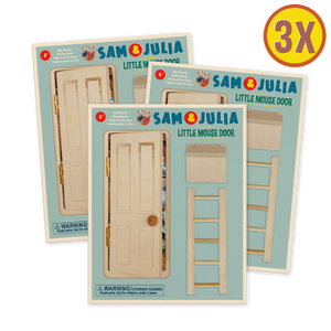 3x Little Mouse Door Bundle
