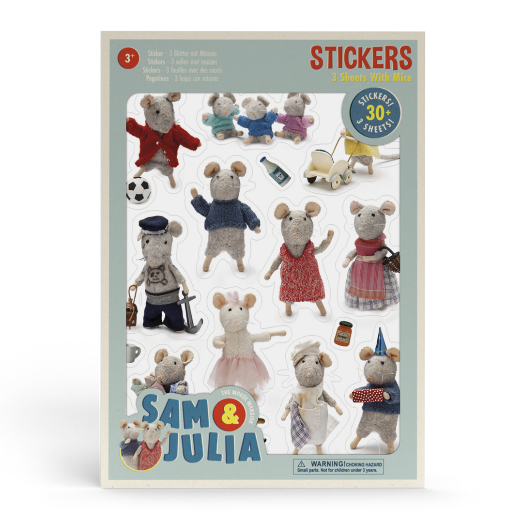 Stickers (set of 3 sheets)