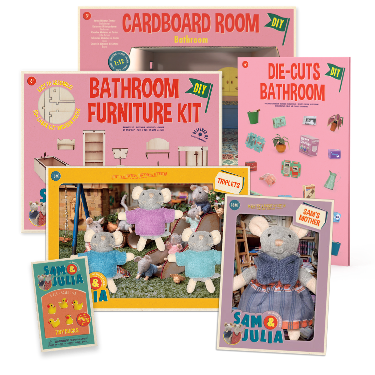 Bath Time with the Triplets