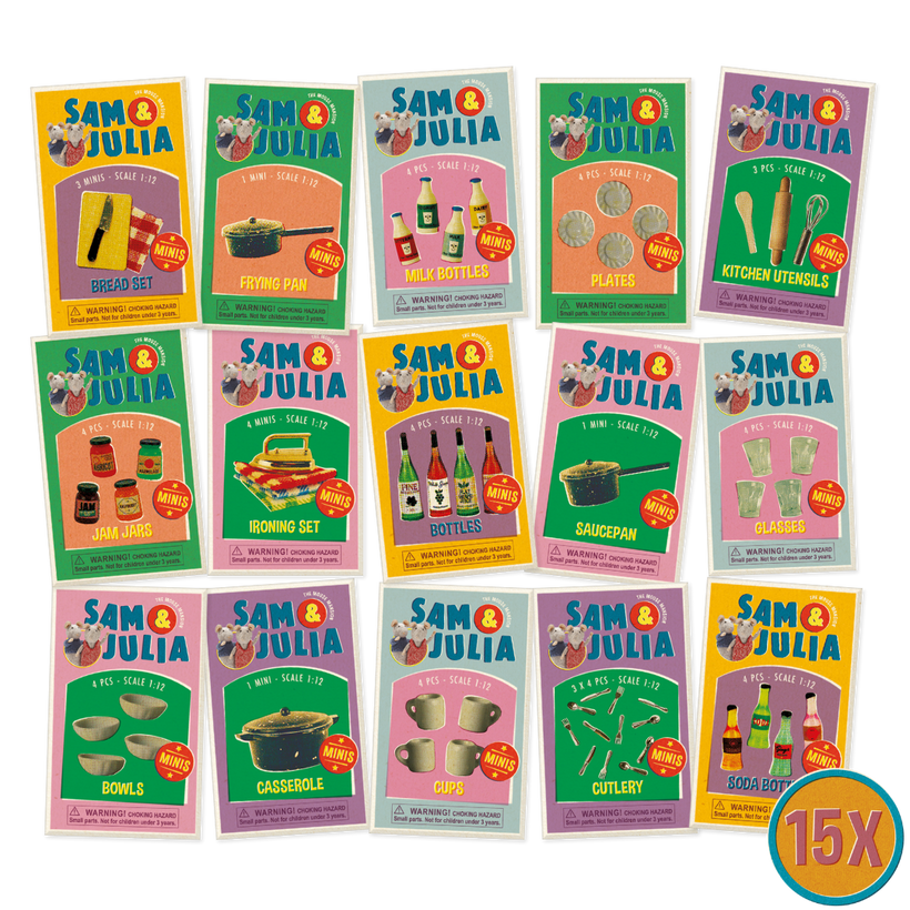 The Minis Collection - Classic Set (15 pcs)