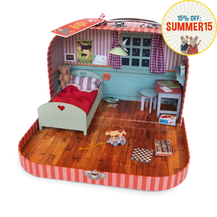 Mouse Mansion To Go - Bedroom