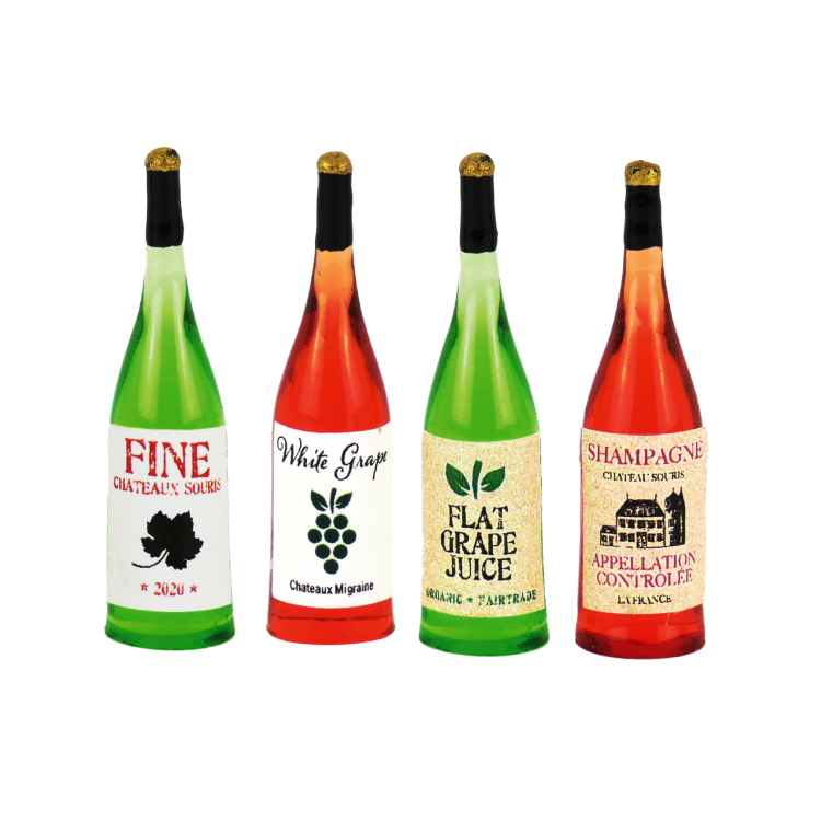 Minis - Bottles (4 pcs)