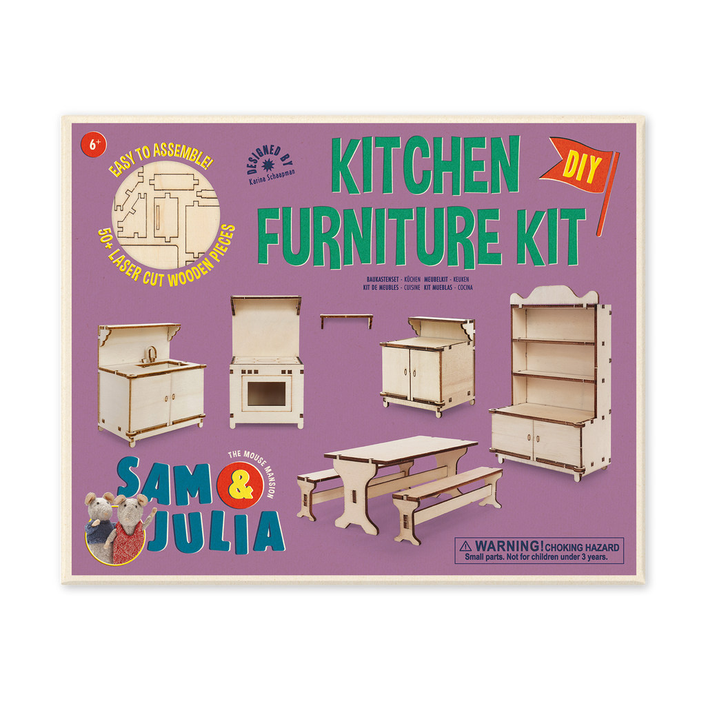 Kitchen Furniture Kit | Sam & Julia | The Mouse Mansion