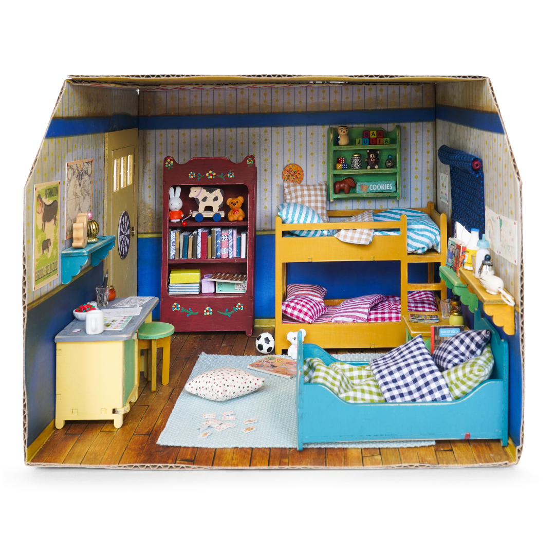 Cardboard Room Kids' Bedroom Sam Julia The Mouse Mansion