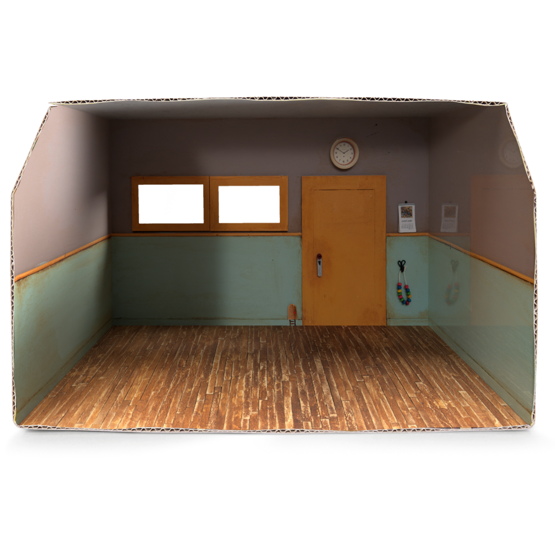 Cardboard Room - Classroom
